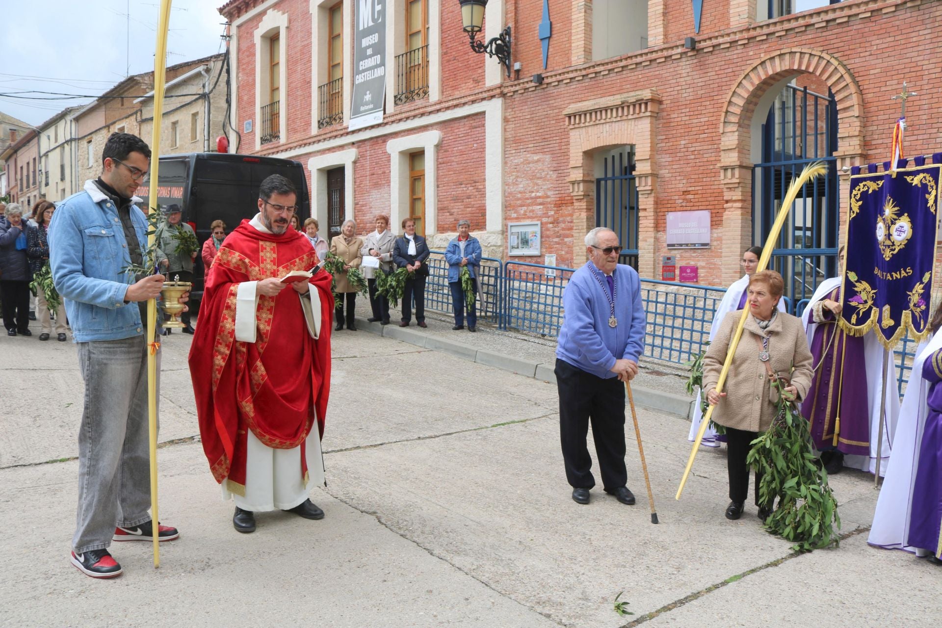 Baltanás inicia con júbilo la Semana Santa