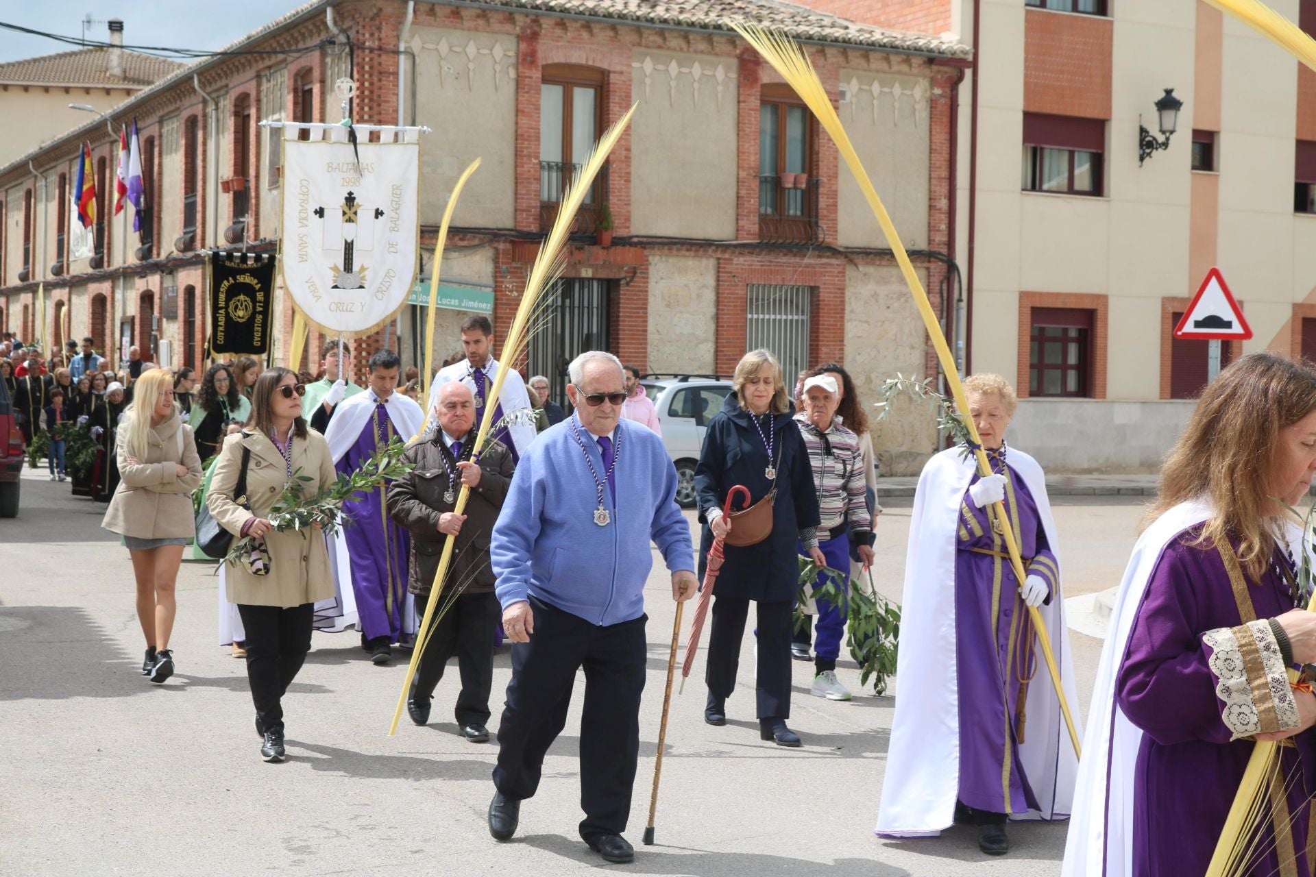 Baltanás inicia con júbilo la Semana Santa