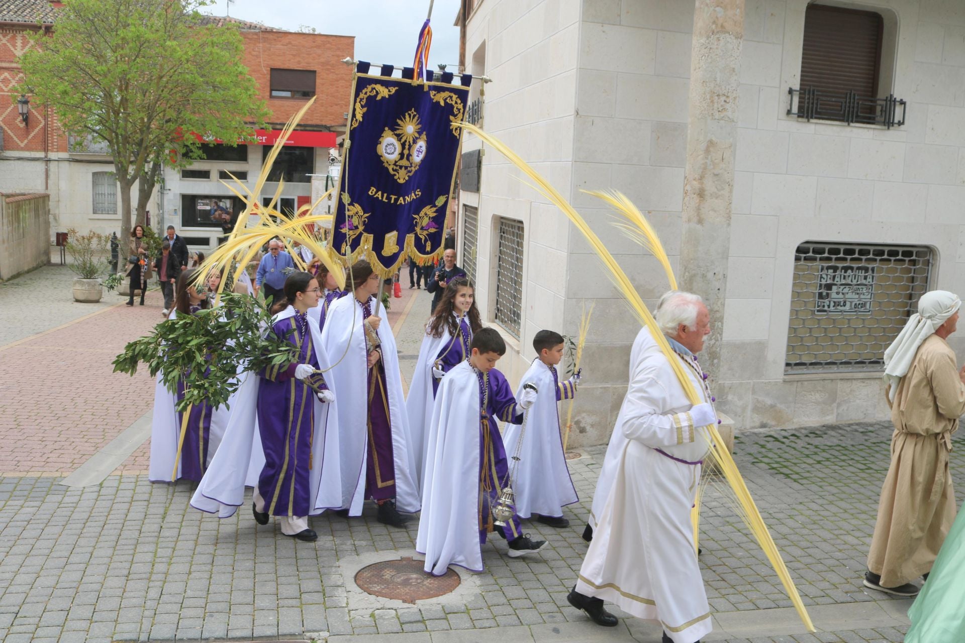 Baltanás inicia con júbilo la Semana Santa