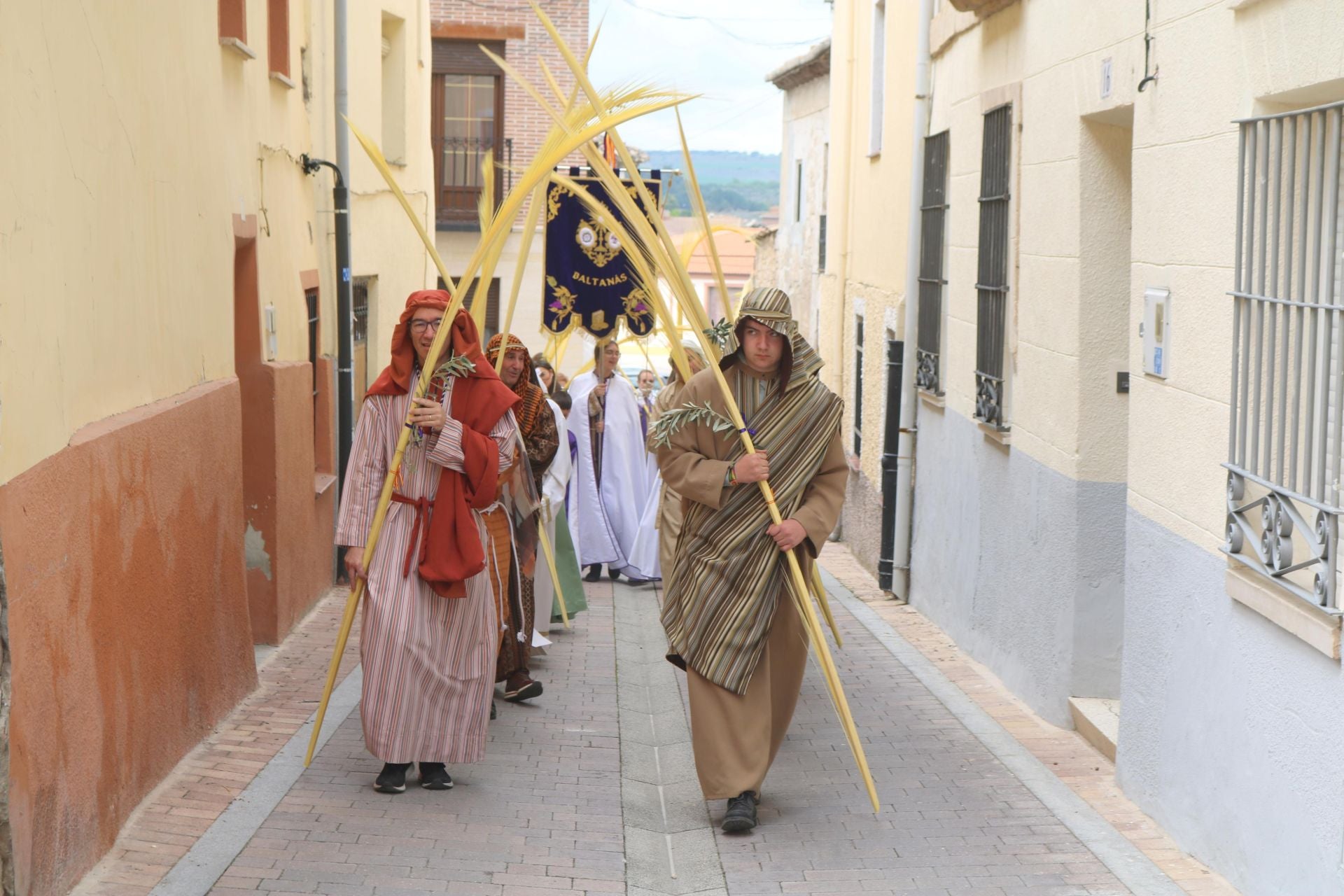 Baltanás inicia con júbilo la Semana Santa