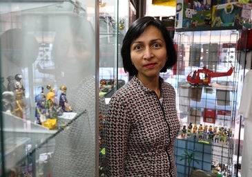 Ángela Herrera: «Hay mucha gente a la que los Playmobil les traen recuerdos»
