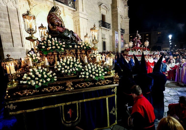 Las imágenes de la procesión del Encuentro