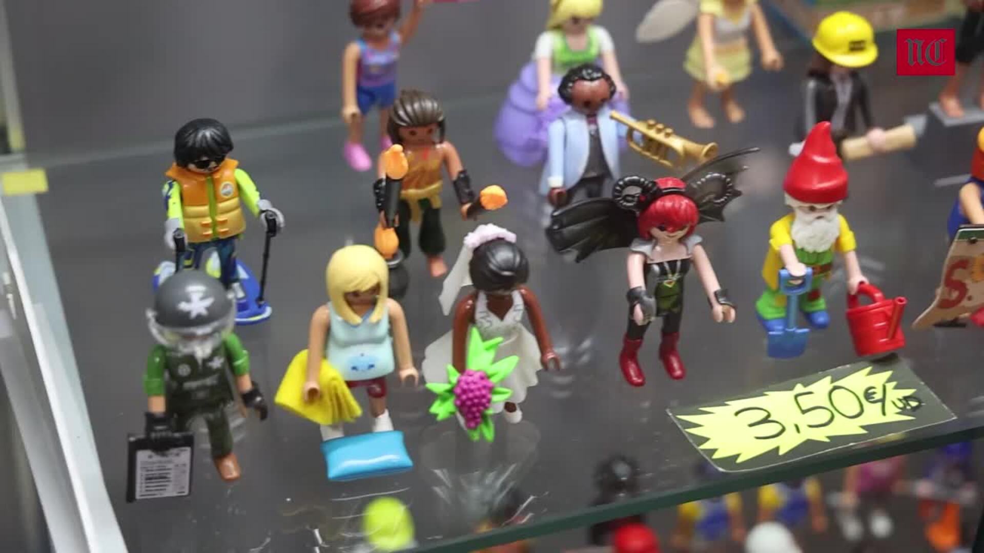Gerente de tienda de Playmobil en Valladolid, en un minuto