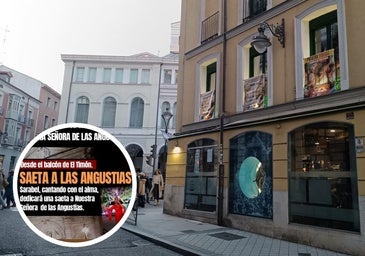 El dueño del bar que promocionó la saeta en Valladolid: «Solo quería hacer algo bonito sin molestar»