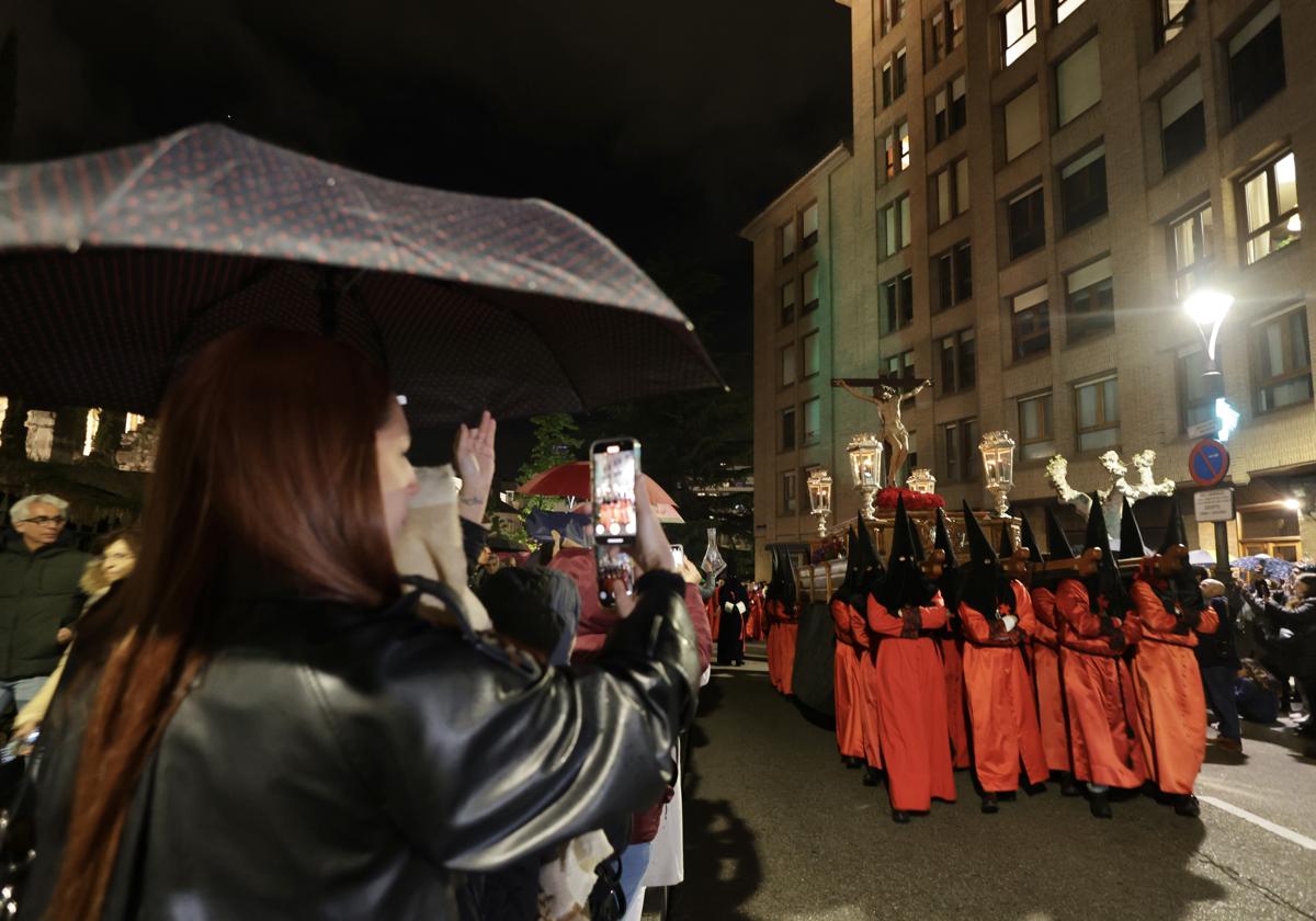 Procesión de Lunes Santo en Valladolid.