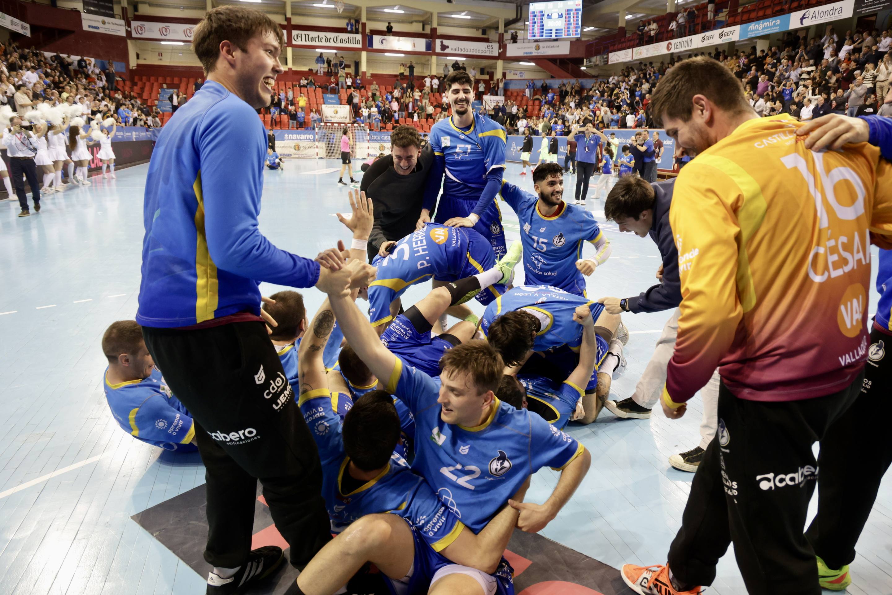 La histórica victoria del Recoletas ante el Barça, en imágenes