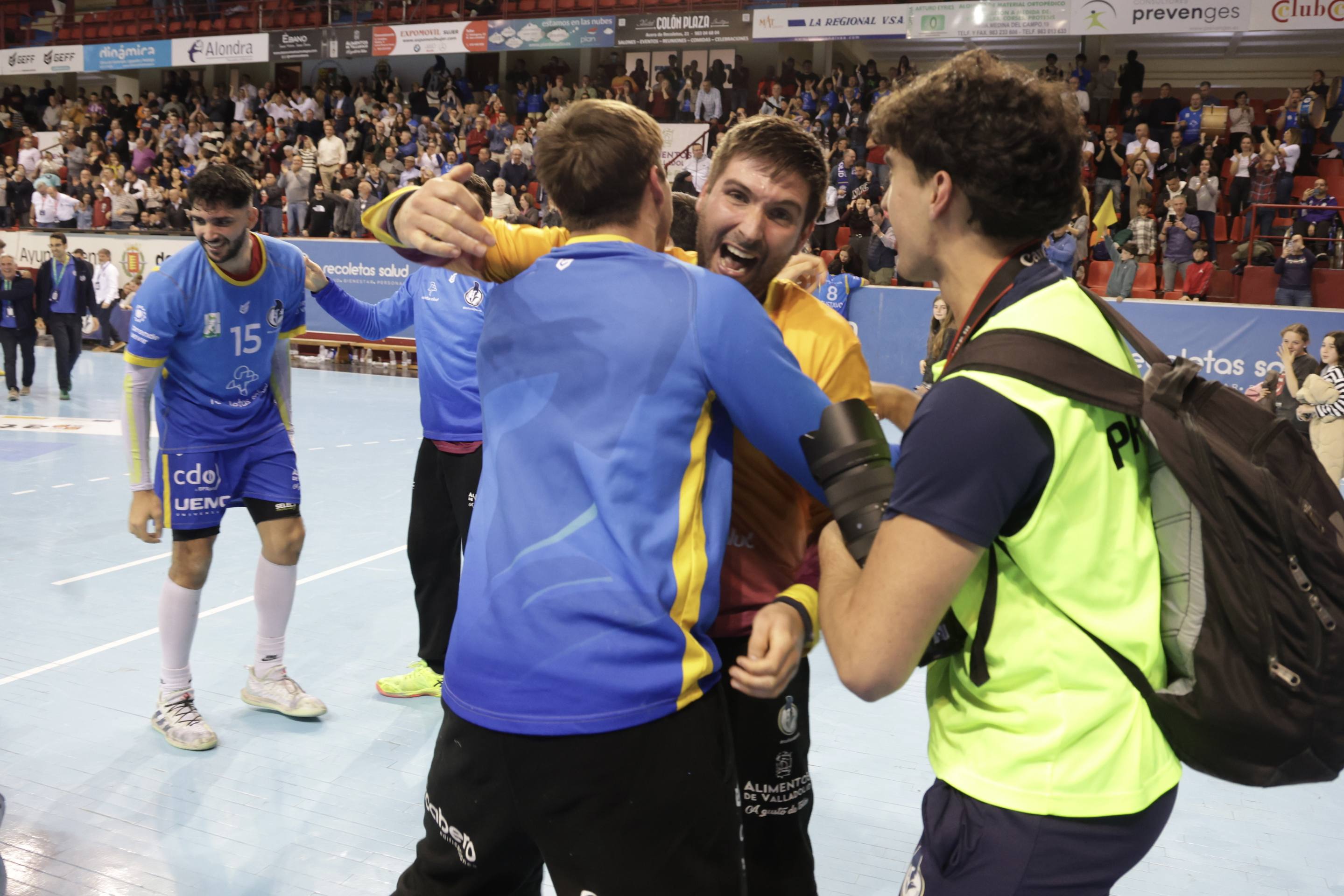 La histórica victoria del Recoletas ante el Barça, en imágenes