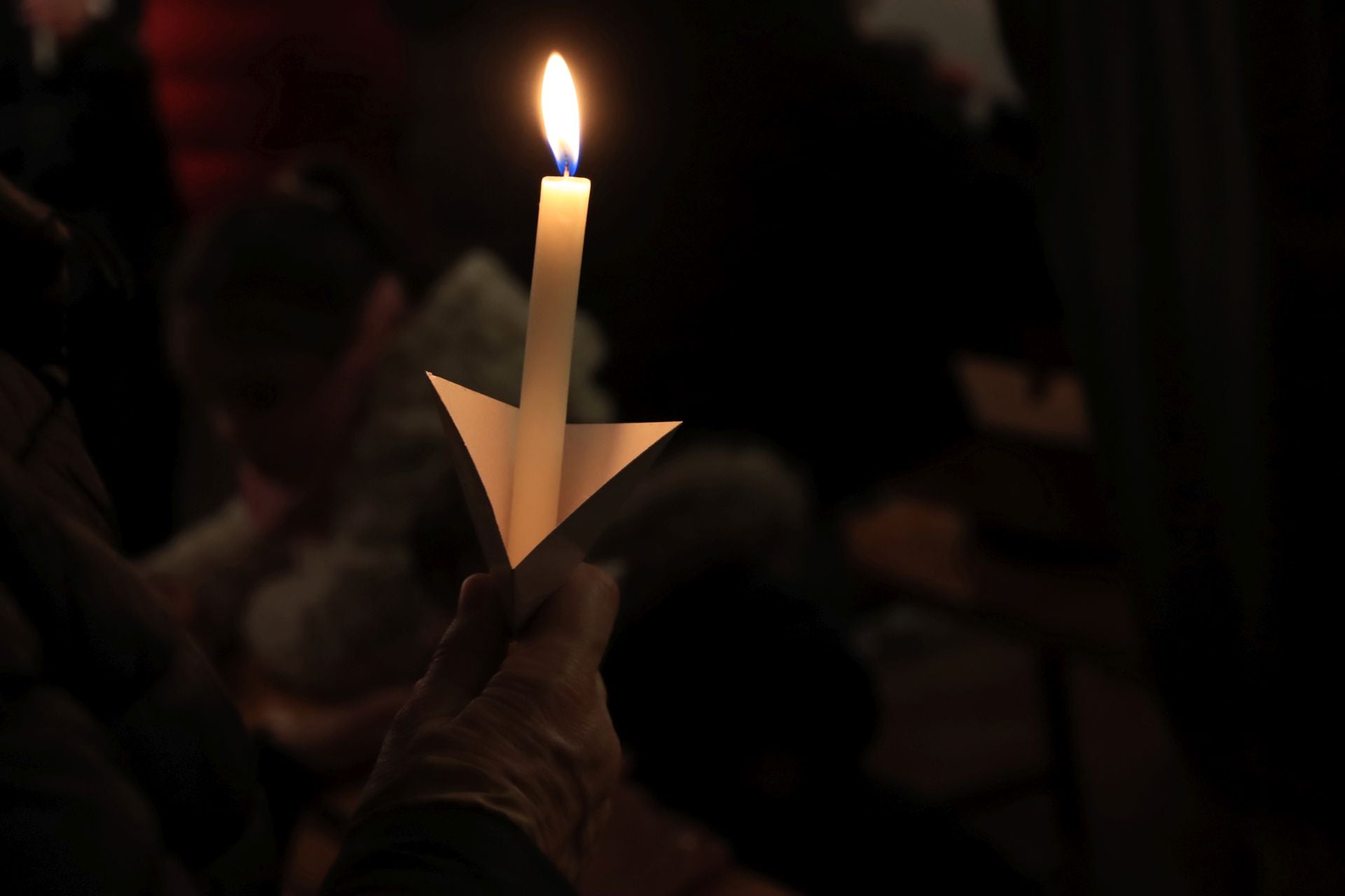 El vía crucis de los Carmelitas, en imágenes