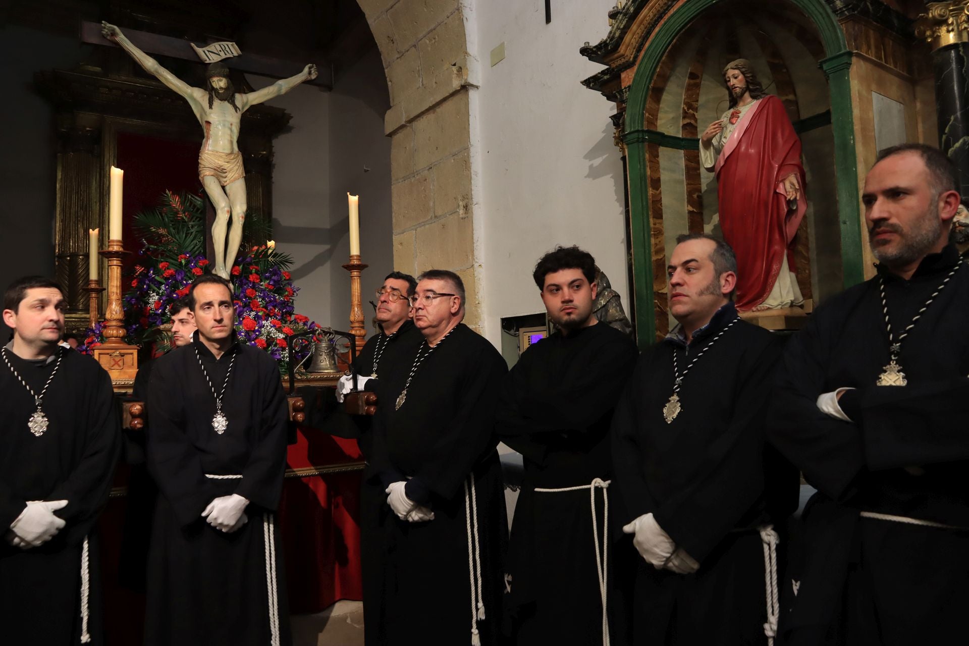 El vía crucis de San Andrés, en imágenes