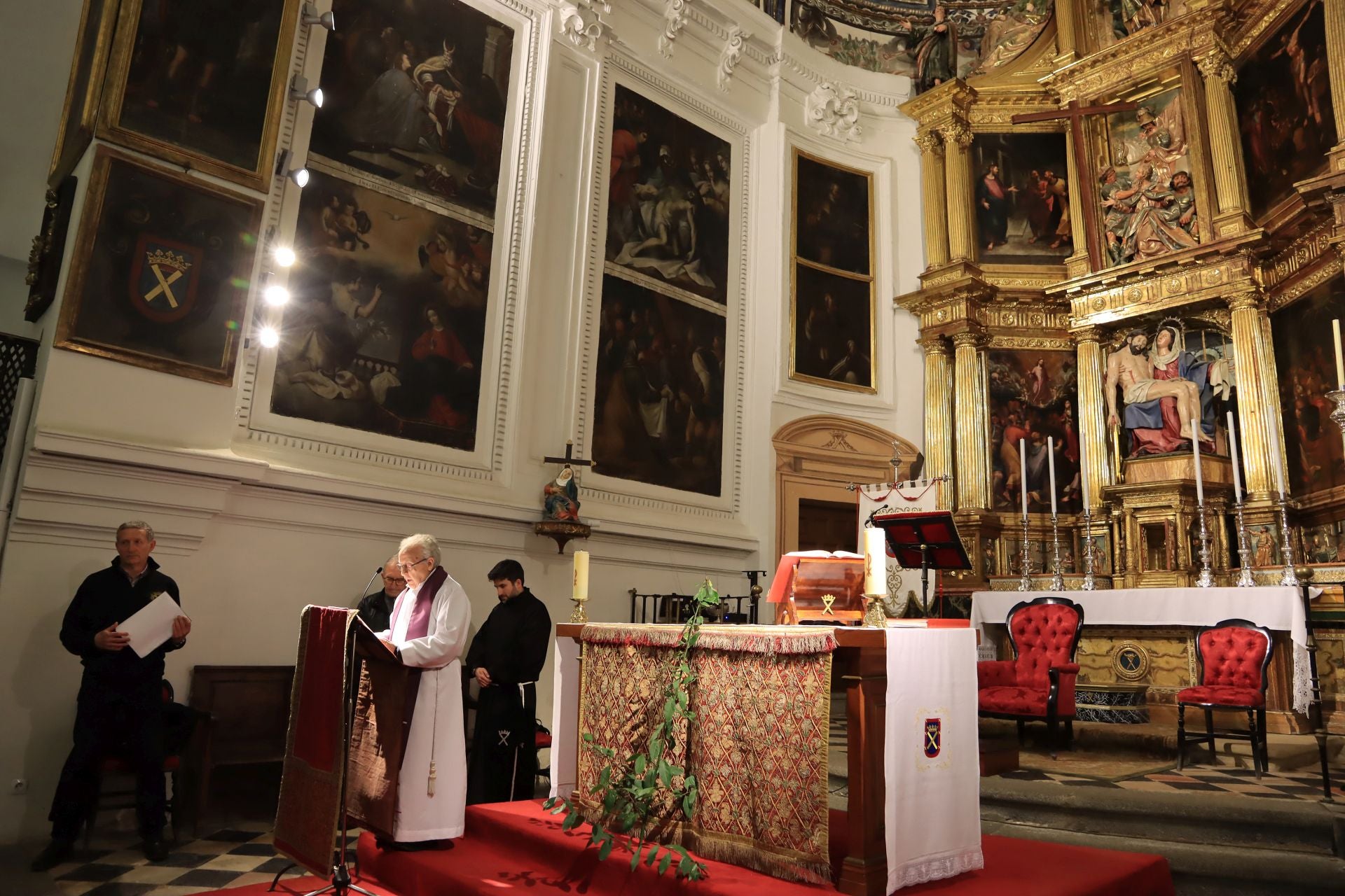 El vía crucis de San Andrés, en imágenes