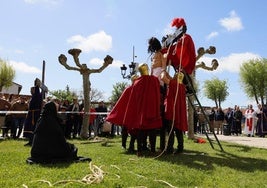Vía Crucis viviente en Grijota
