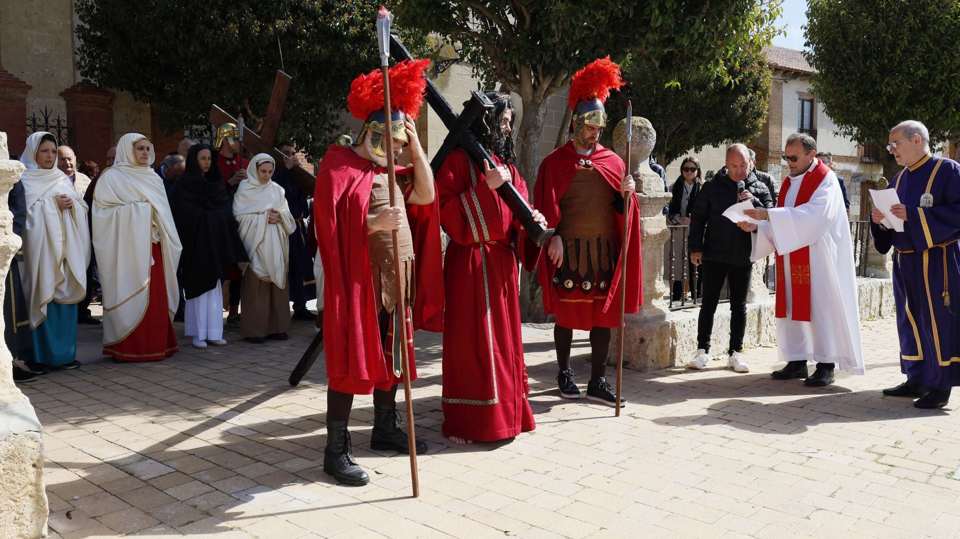 Vía Crucis viviente en Grijota