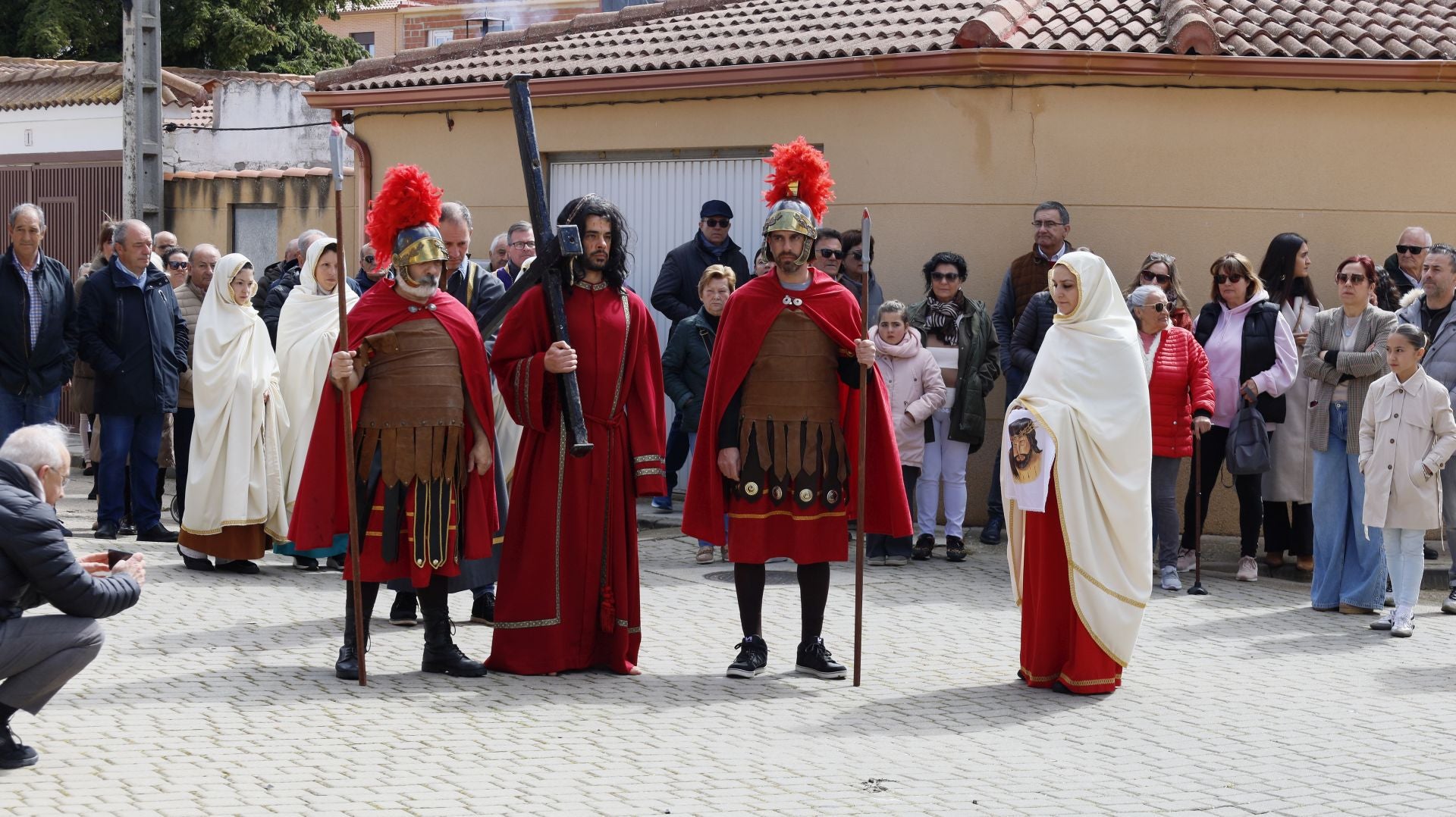Vía Crucis viviente en Grijota
