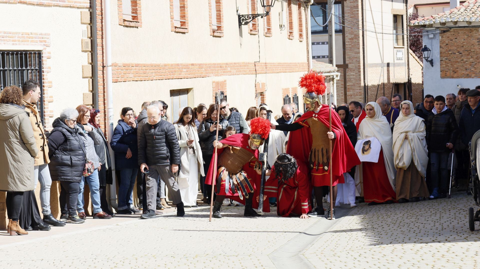 Vía Crucis viviente en Grijota