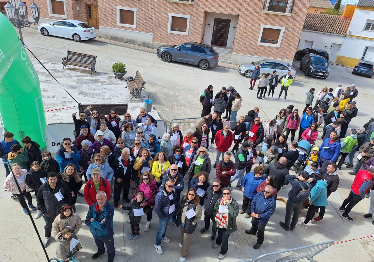 Alcazarén camina contra el cáncer con cerca de doscientos andarines