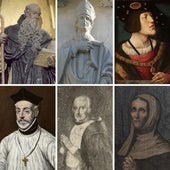 Seis de los personajes ilustres vinculados a la Catedral de Segovia.
