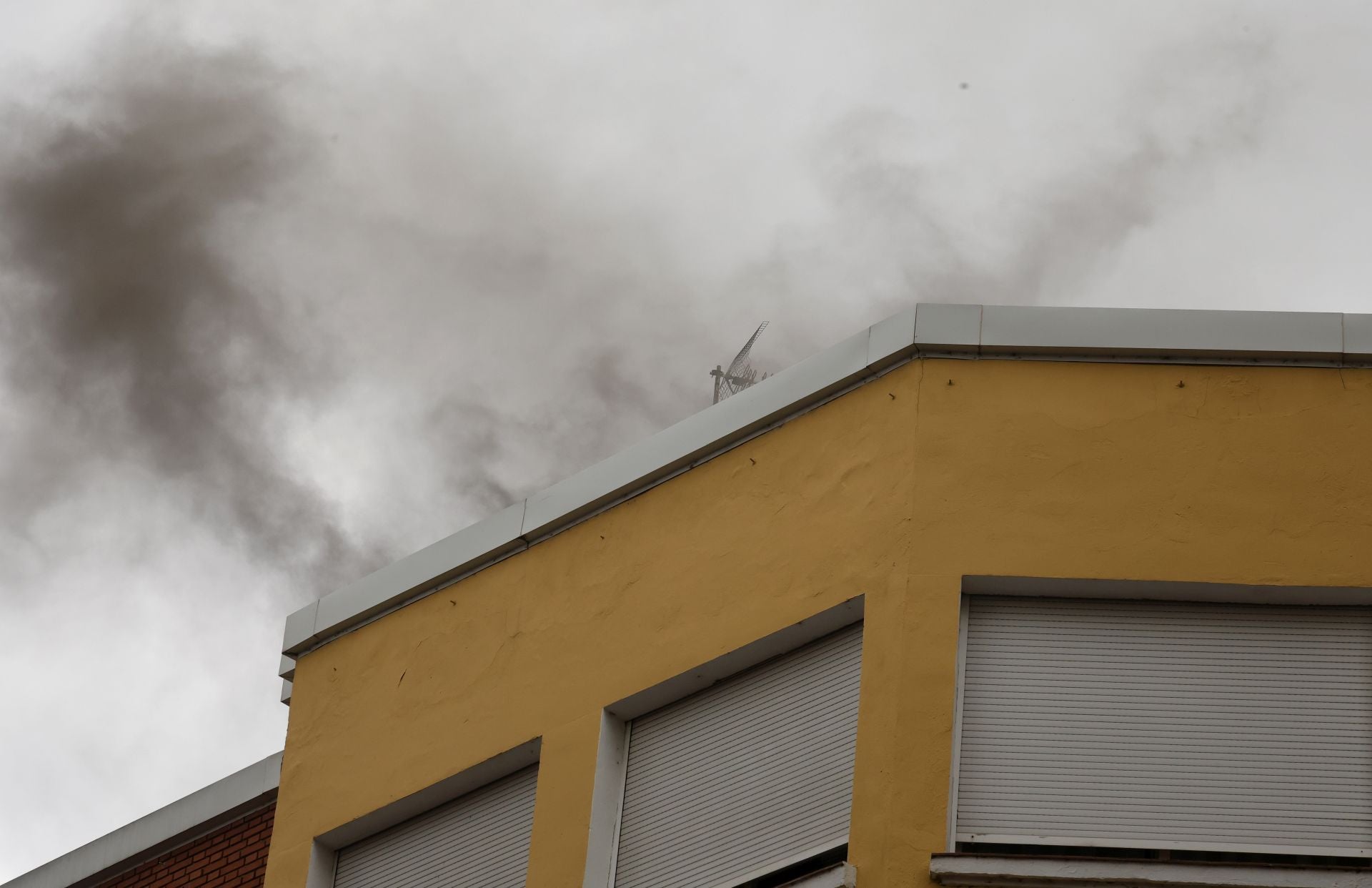 Incendio en el restaurante La Brasería