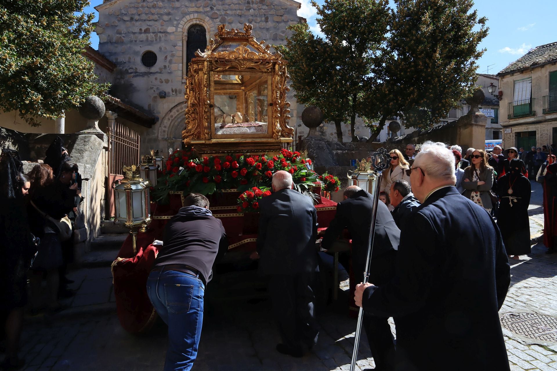 Fotos de la procesión del Santo Cristo de los Gascones