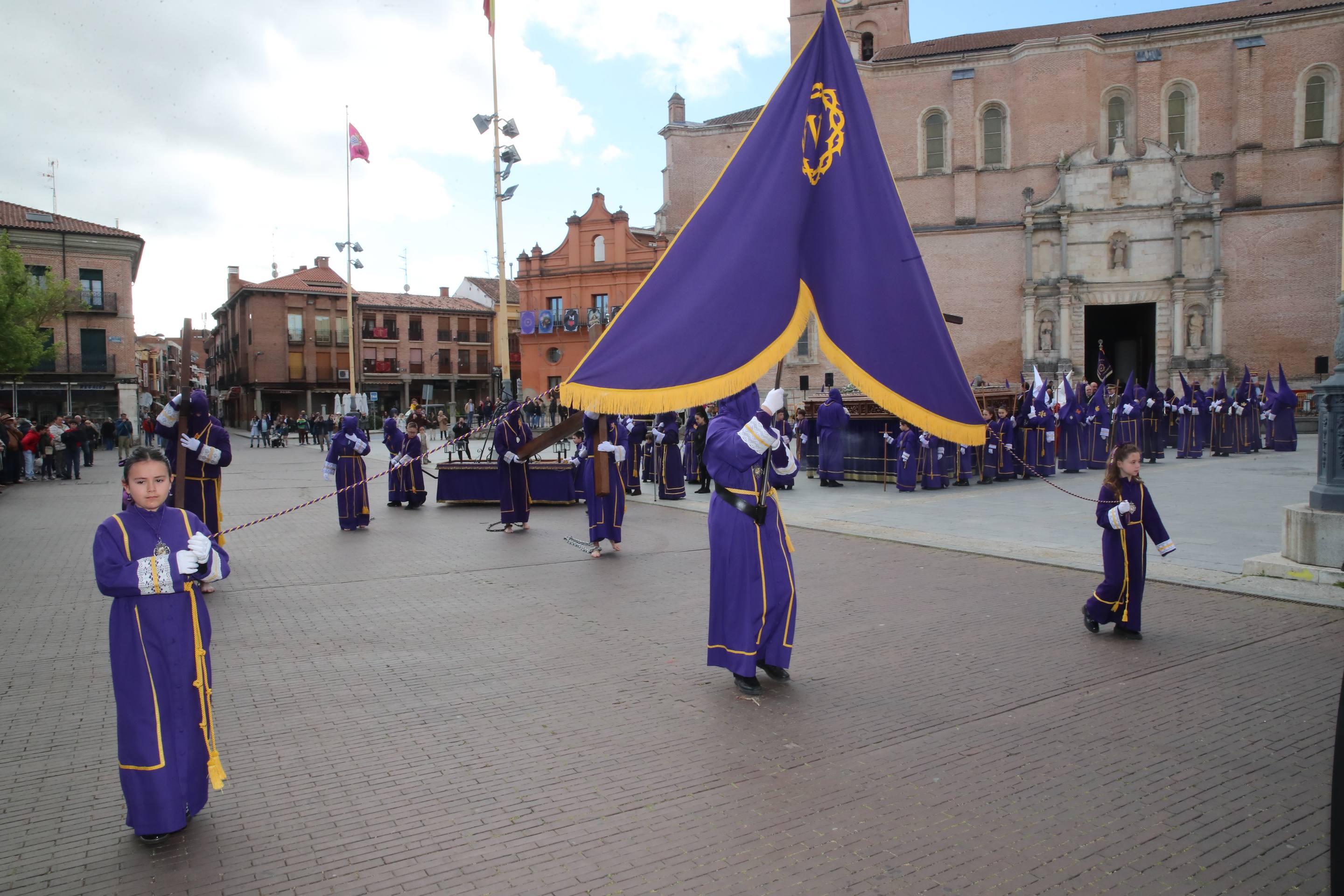 La procesión del Encuentro, en imágenes