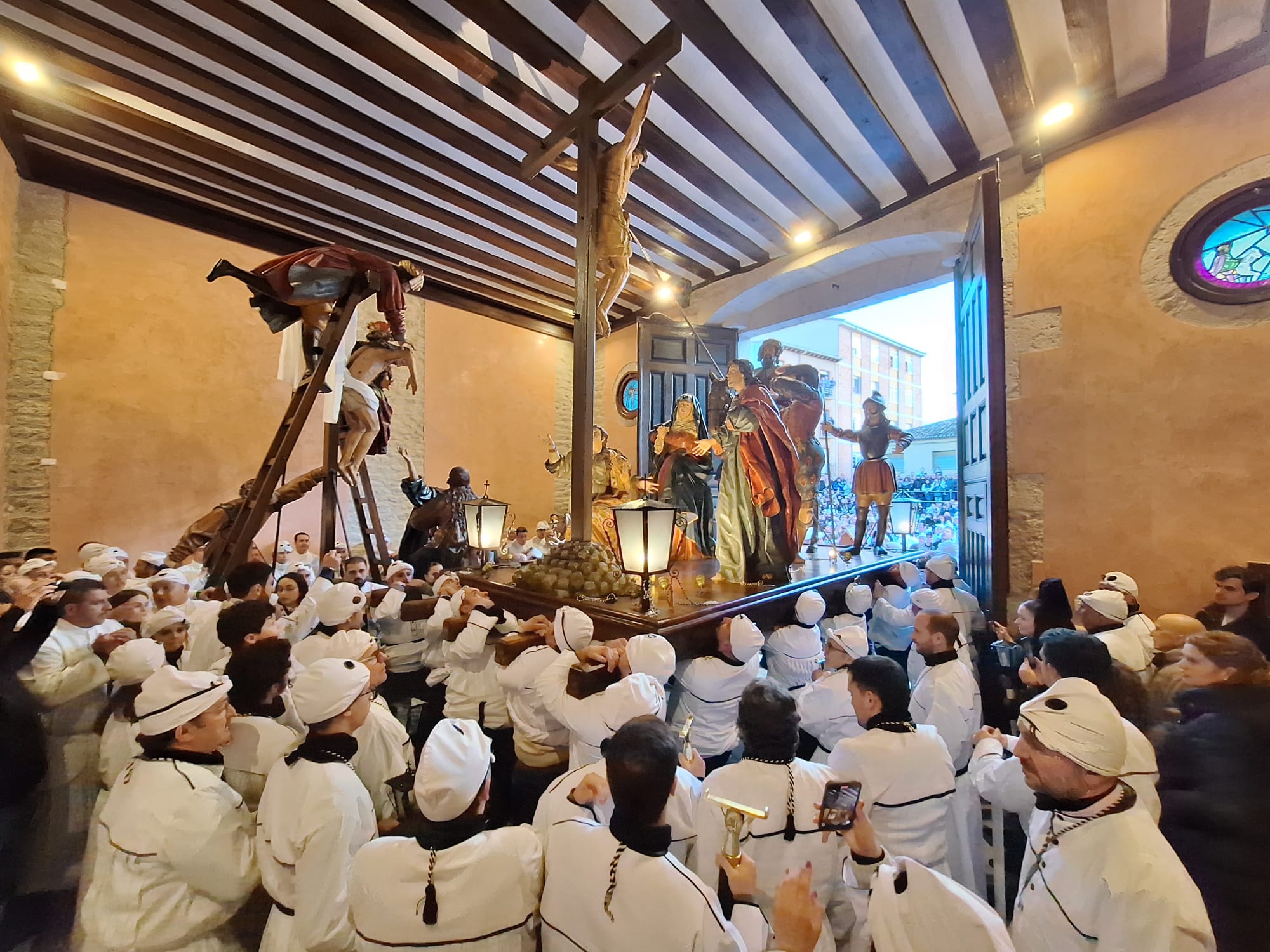 La procesión de La Soledad, en imágenes