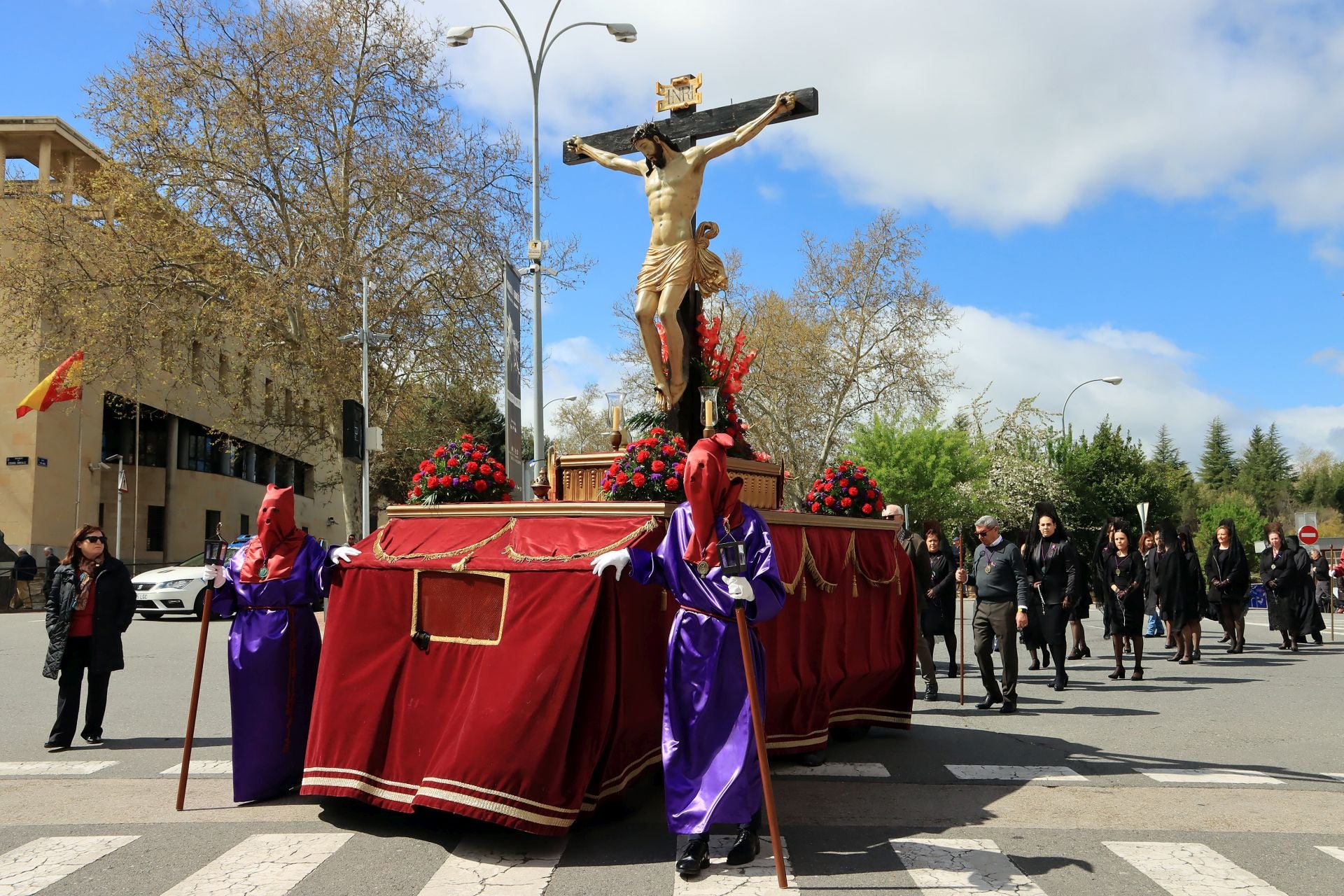 Fotos del traslado del Santo Cristo de San Marcos a la Catedral de Segovia