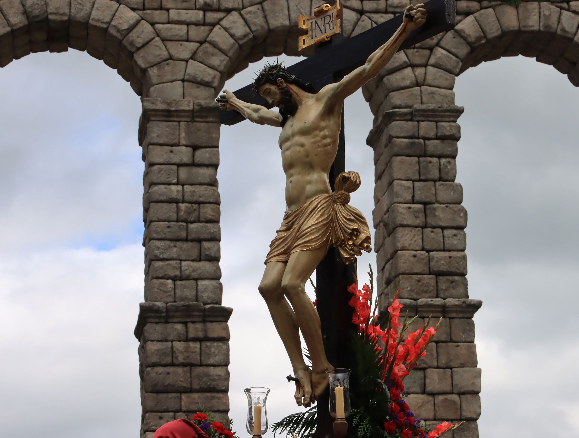 Fotos del traslado del Santo Cristo de San Marcos a la Catedral de Segovia