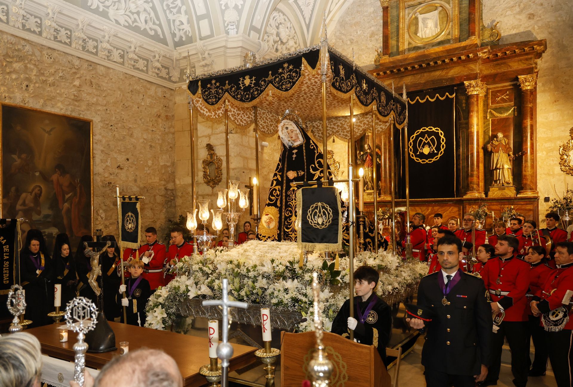 Palencia manifiesta su devoción por la Soledad