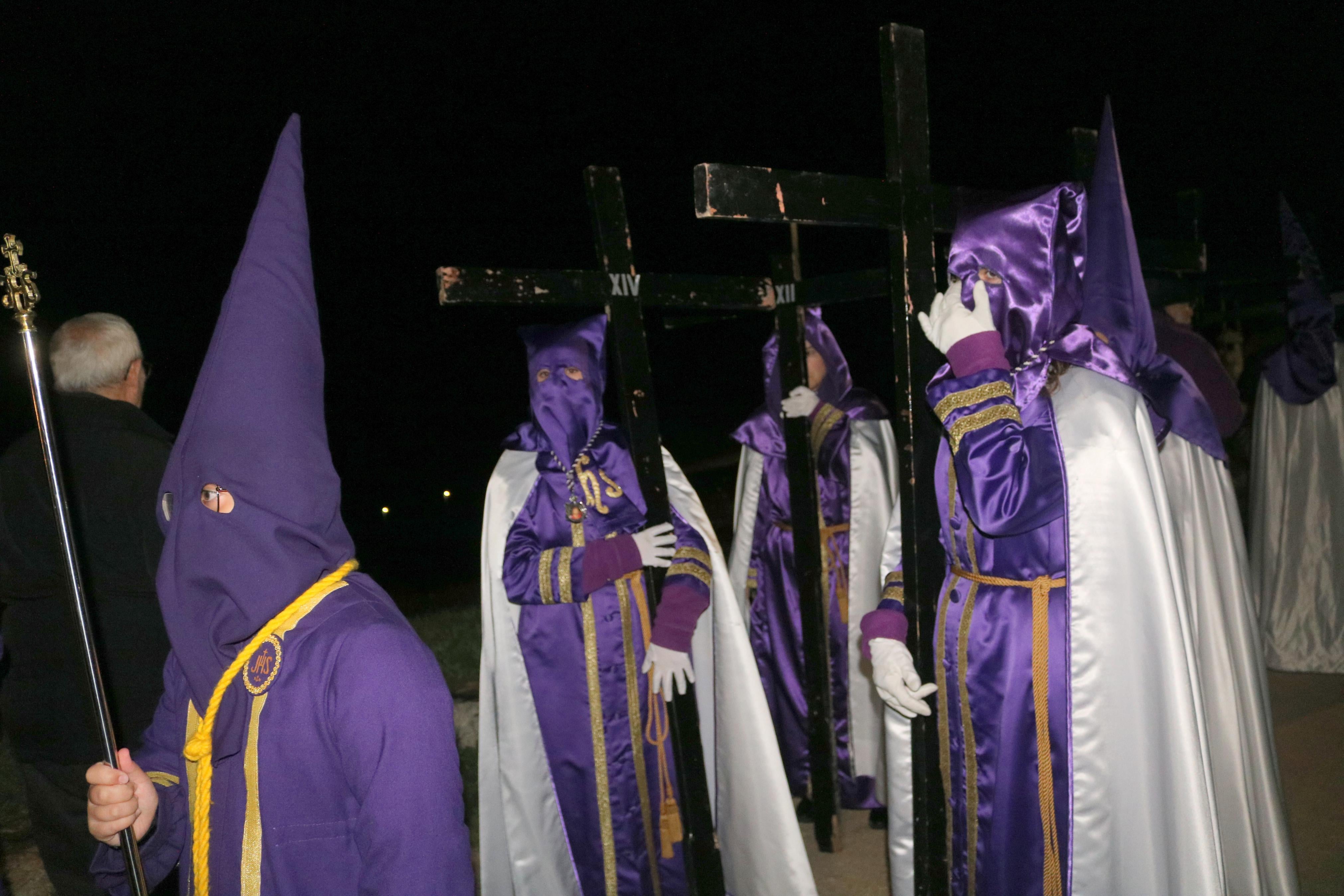 XXV Vía Crucis del Silencio en Baltanás