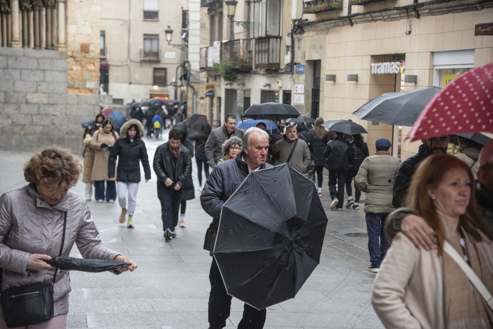 Sábado Santo, de turismo por Segovia