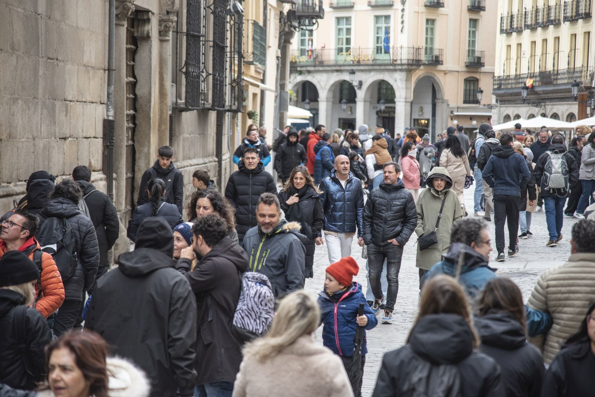 Sábado Santo, de turismo por Segovia