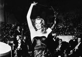Rita Hayworth.
