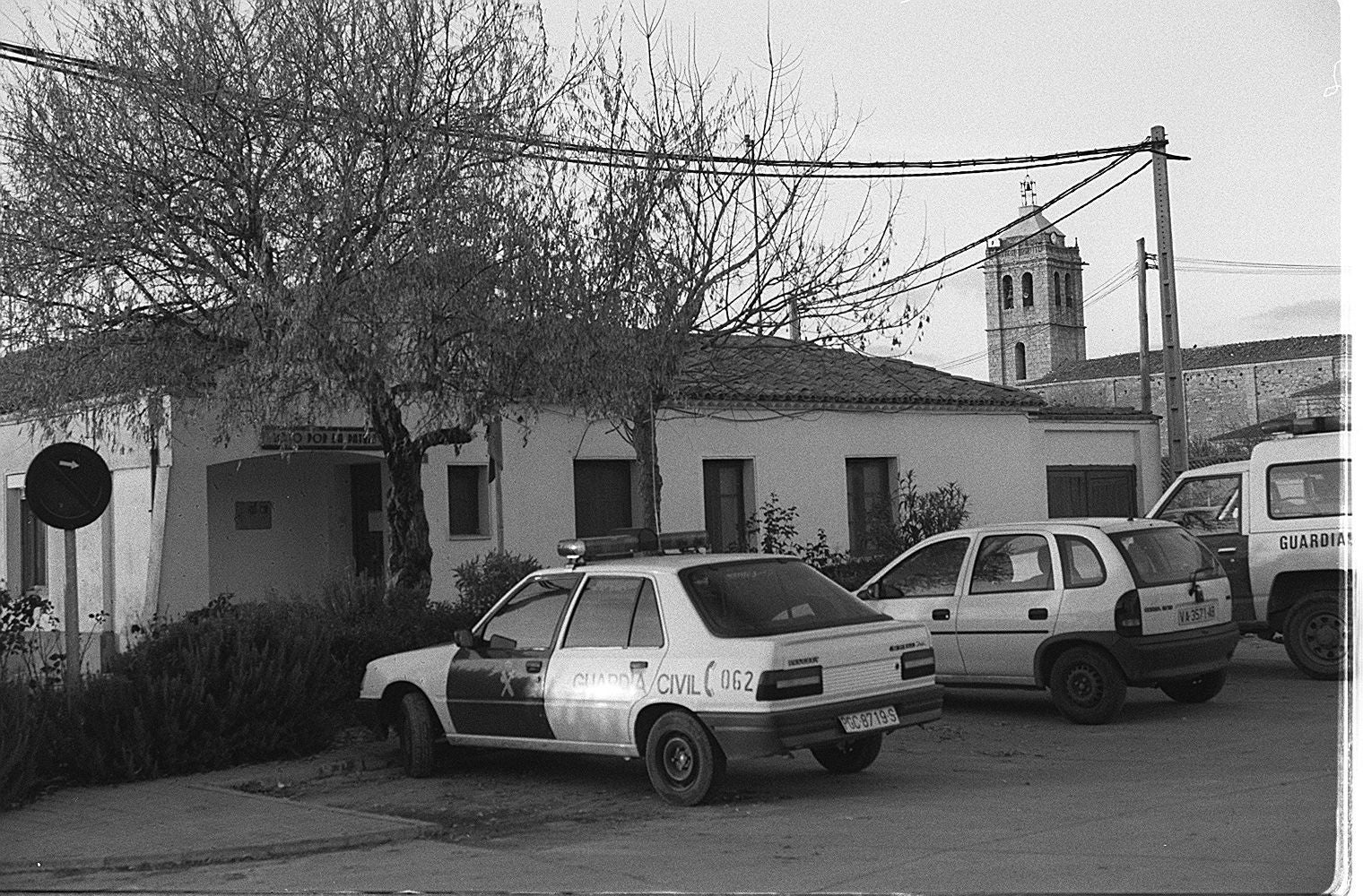 Puesto de la Guardia Civil de Cabezón, ubicado en la antigua casa del médico. 21 de diciembre de 1998.