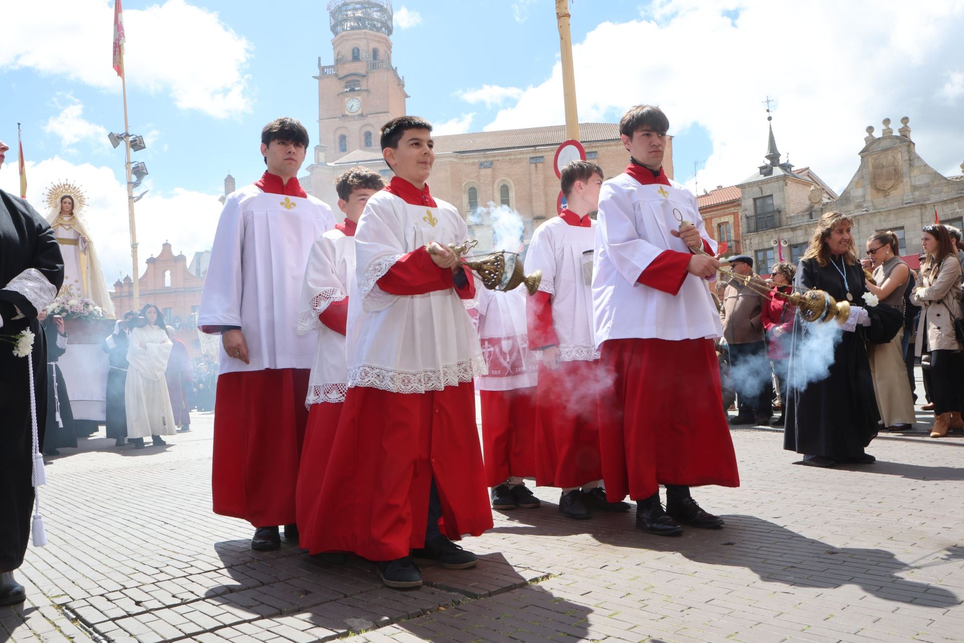 Las imágenes de la procesión de la Resurrección de Medina del Campo