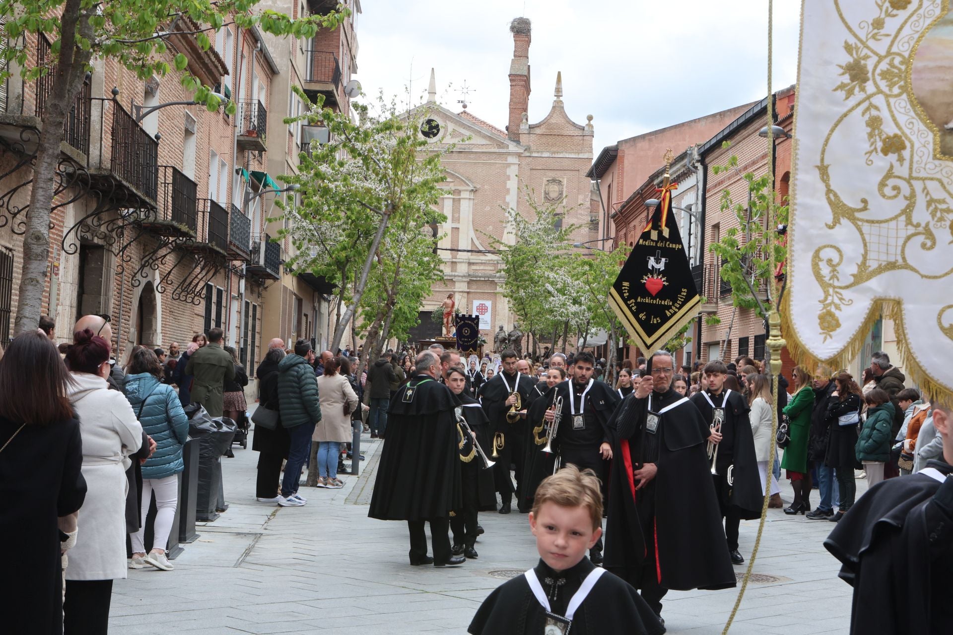 Las imágenes de la procesión de la Resurrección de Medina del Campo