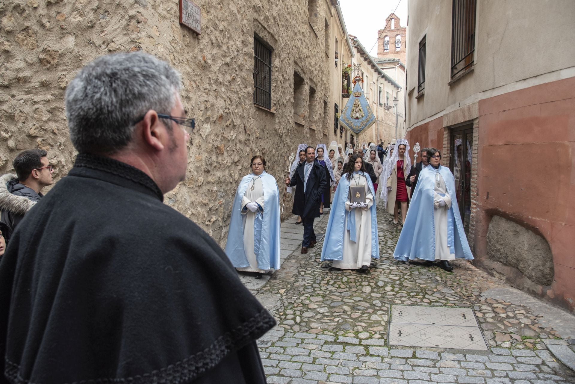 La Procesión de la Virgen del Rocío de Segovia, en imágenes
