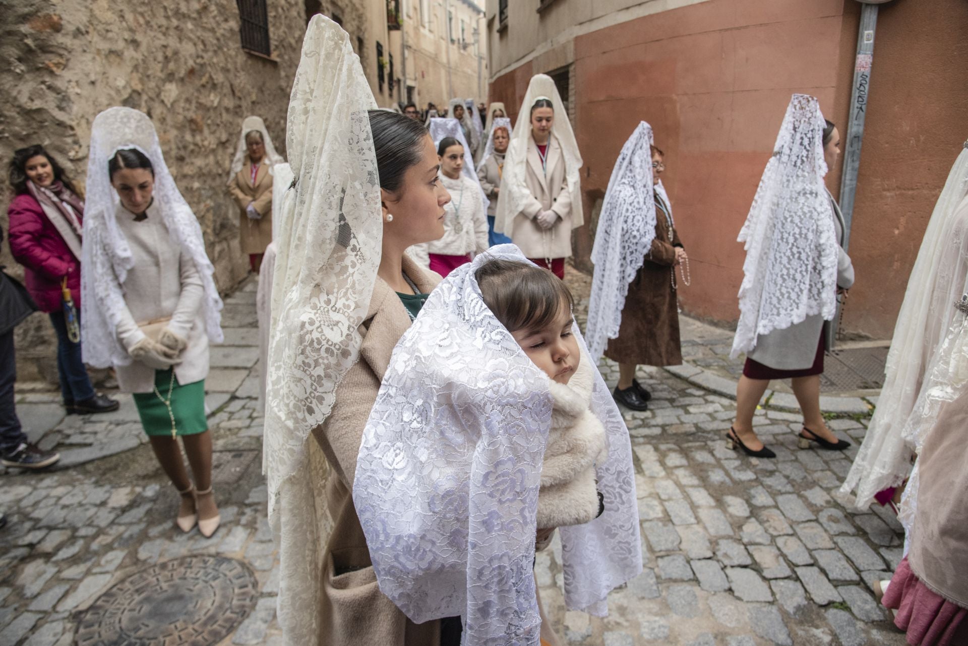 La Procesión de la Virgen del Rocío de Segovia, en imágenes