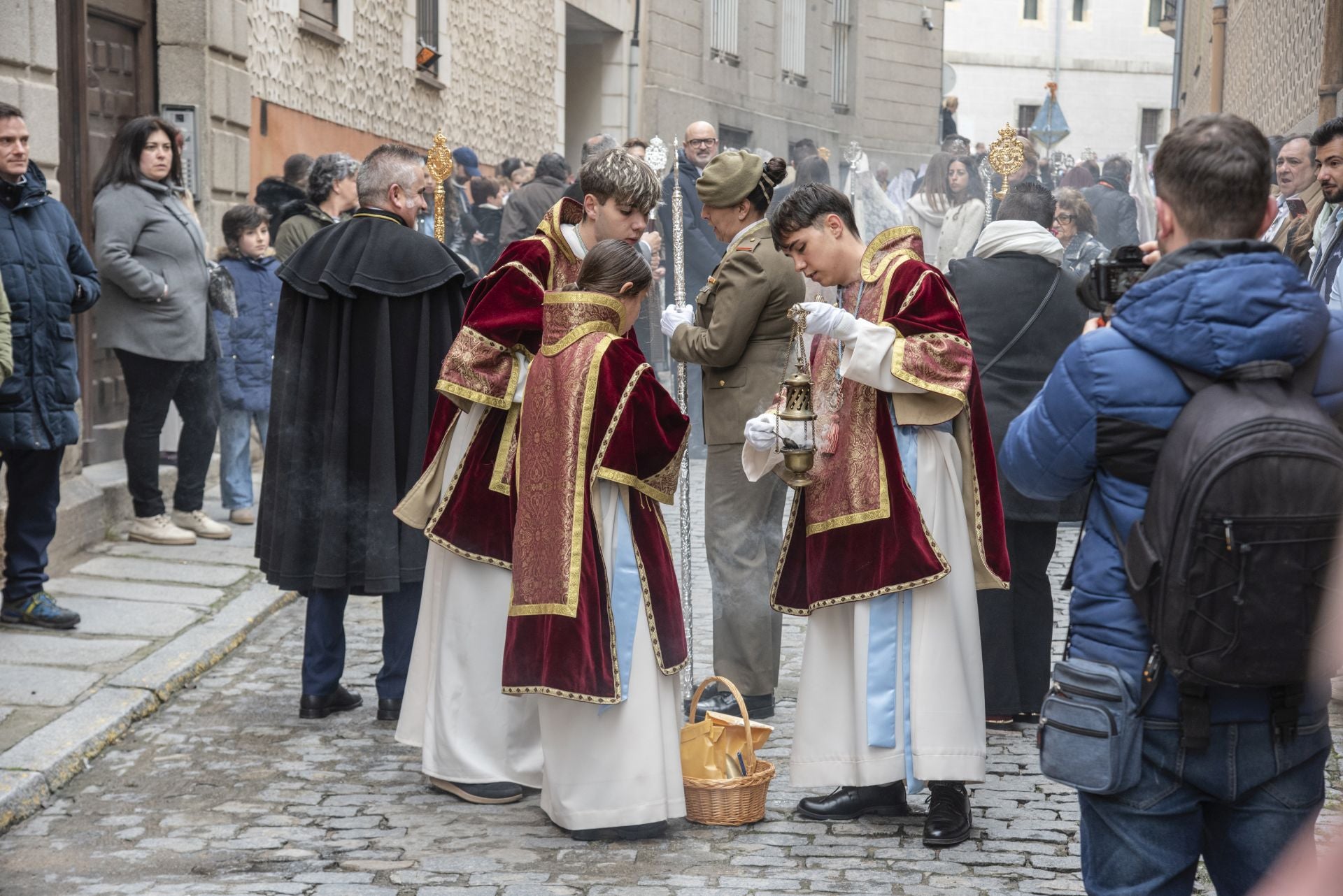 La Procesión de la Virgen del Rocío de Segovia, en imágenes