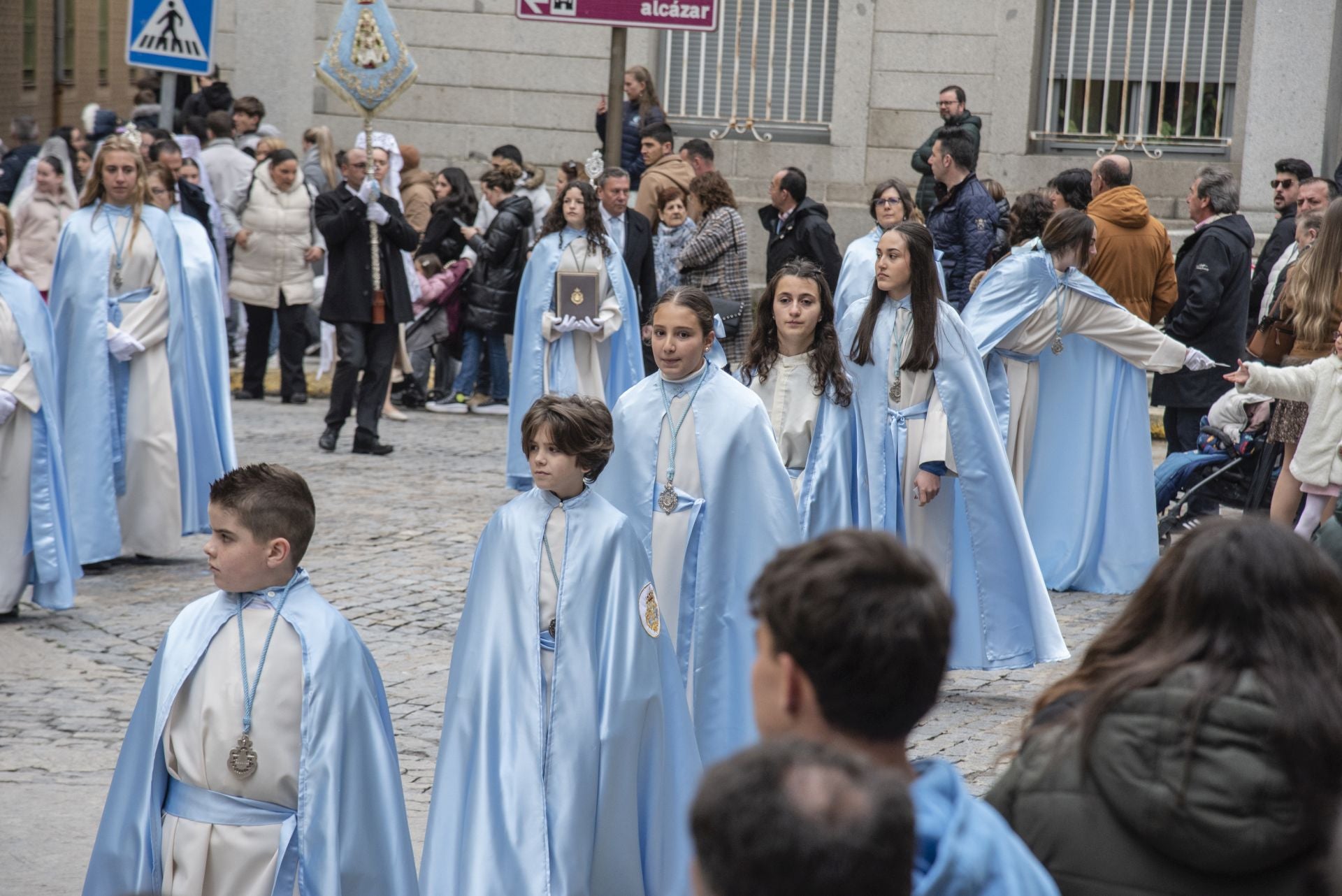 La Procesión de la Virgen del Rocío de Segovia, en imágenes