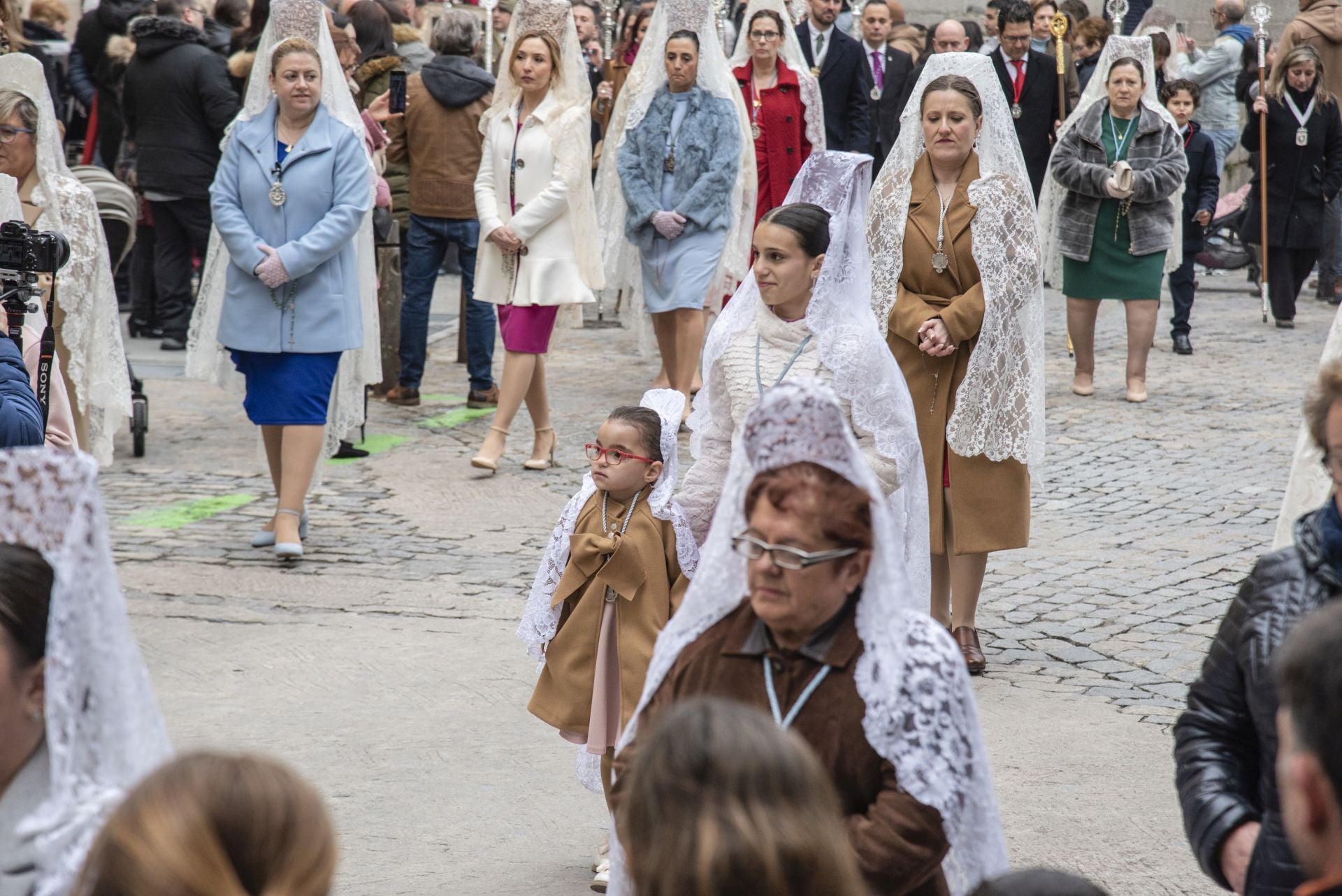 La Procesión de la Virgen del Rocío de Segovia, en imágenes