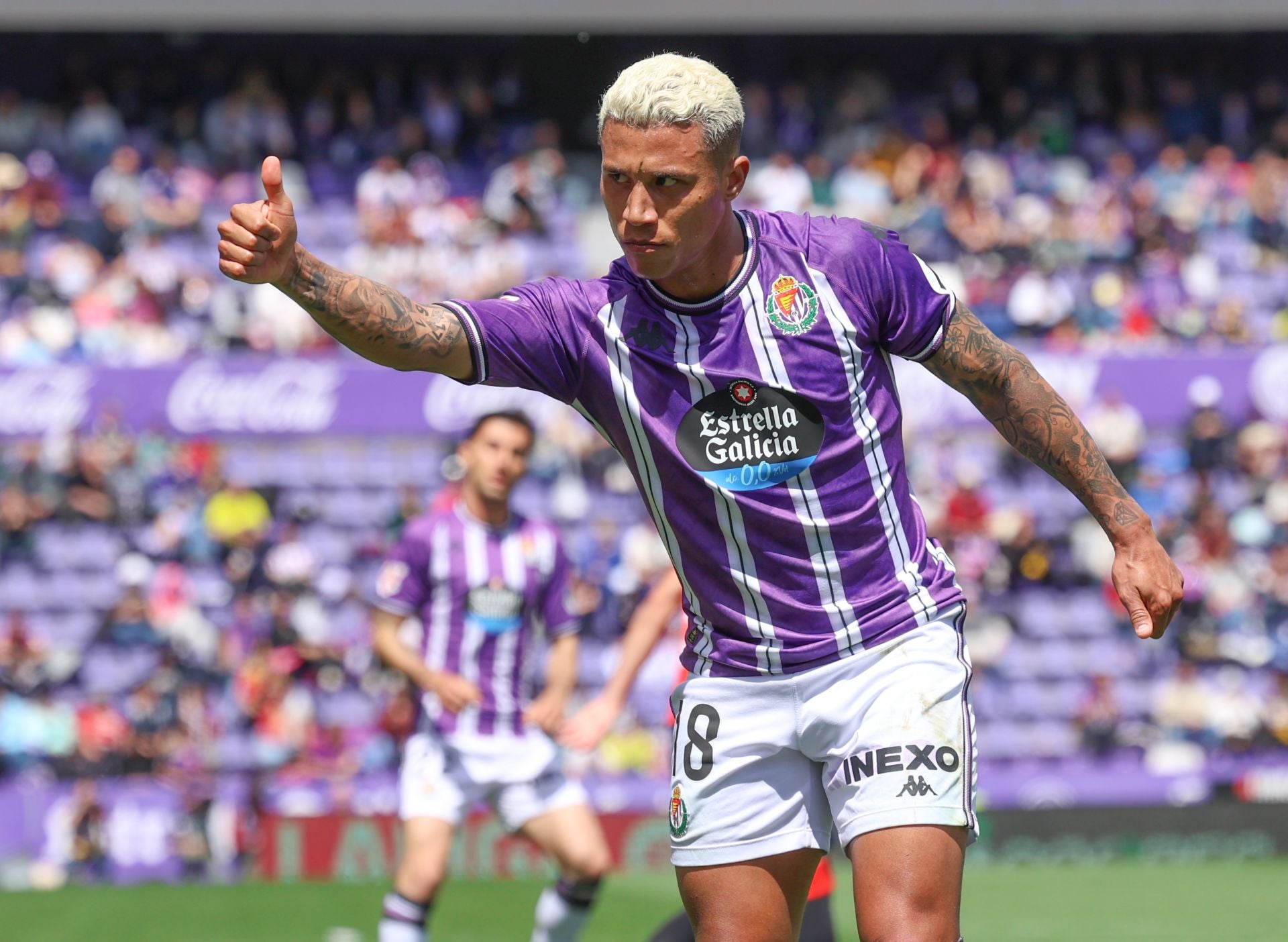 Las imágenes de la derrota del Real Valladolid ante el Osasuna