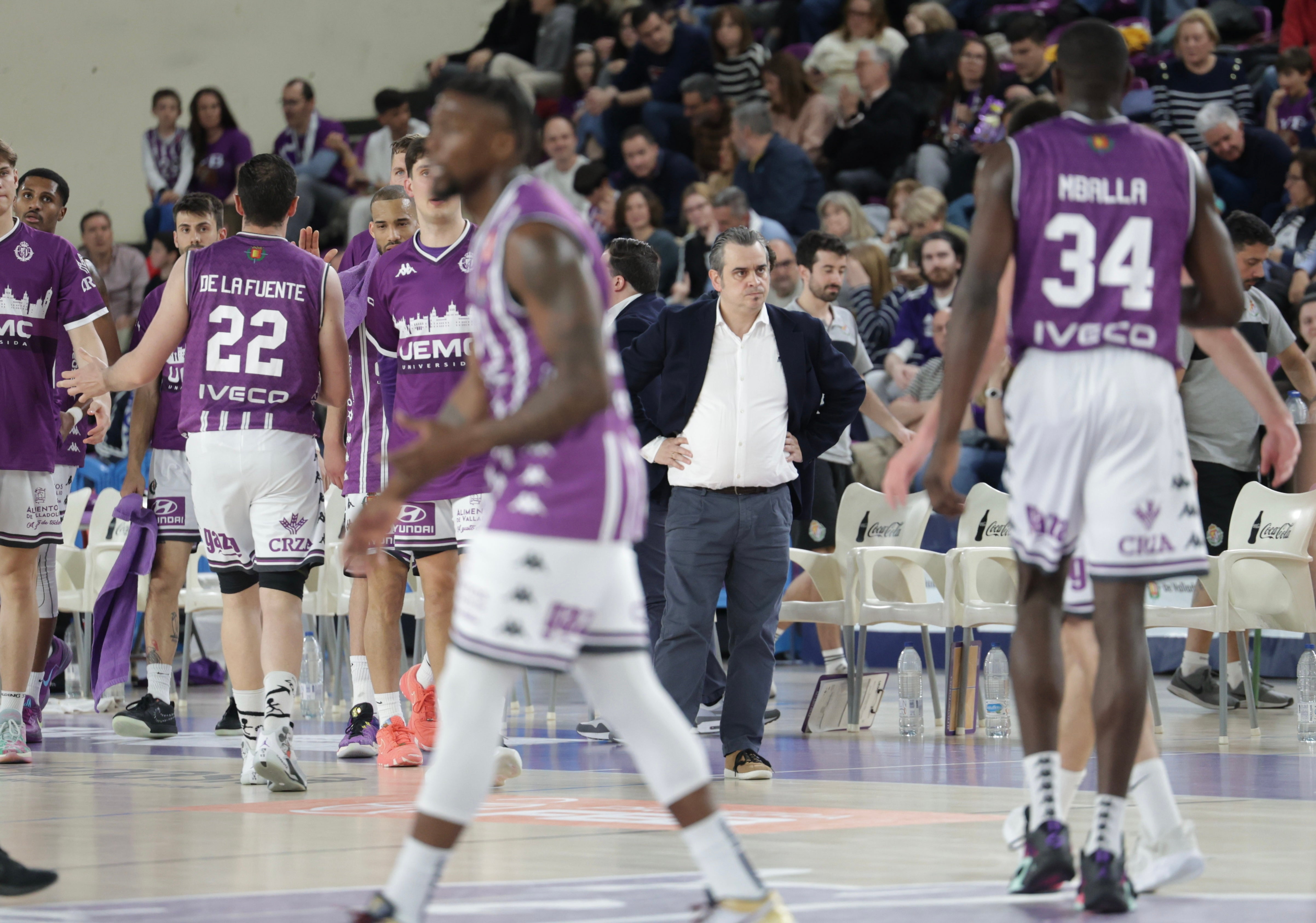 Las imágenes de la espectacular remontada del Real Valladolid Baloncesto contra el Zamora