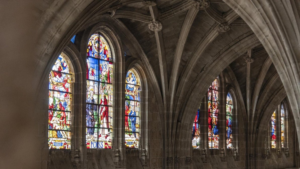 Vidrieras de la Catedral de Segovia.