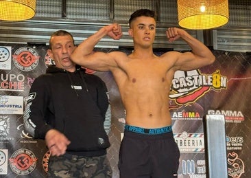 Salek, el hijo del desierto que sueña con conquistar el octágono