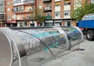 El Ayuntamiento cambiará seis parkibicis para ajustarlos a la demanda de usuarios