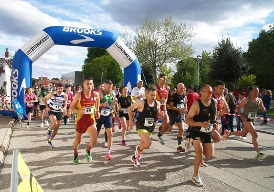 Salida del Gran Premio de Fondo 'Piñón de España' del pasado año.