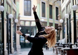 La bailarina vallisoletana Lola Eiffel.