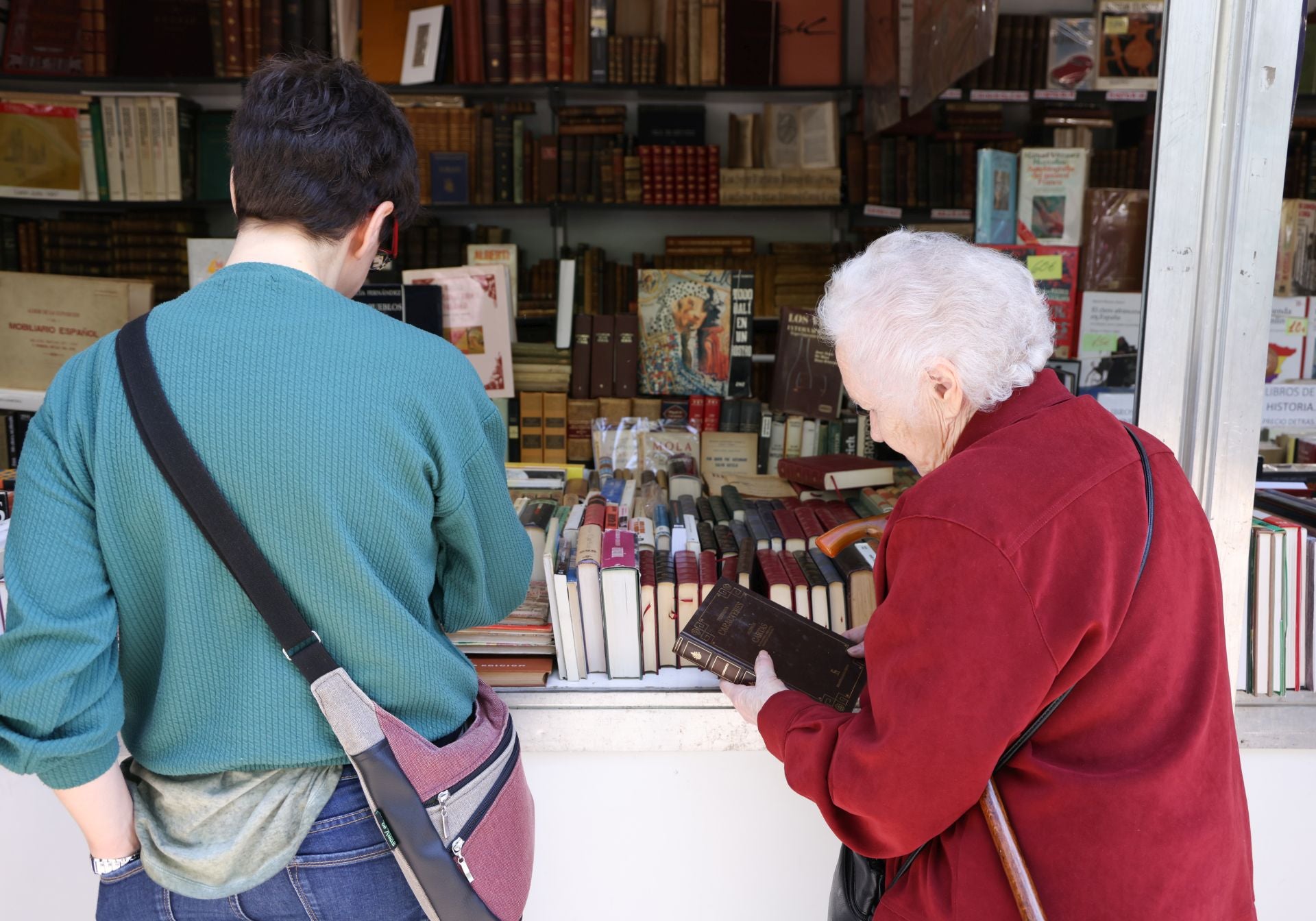 Feria del Libro Antiguo en Recoletos.