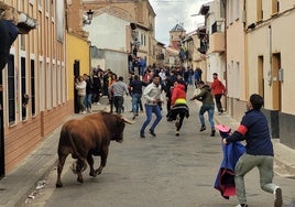 Celebración del Encierro de Santo Toribio el año pasado.