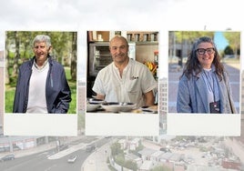 Vecinos y comerciantes de Parquesol.
