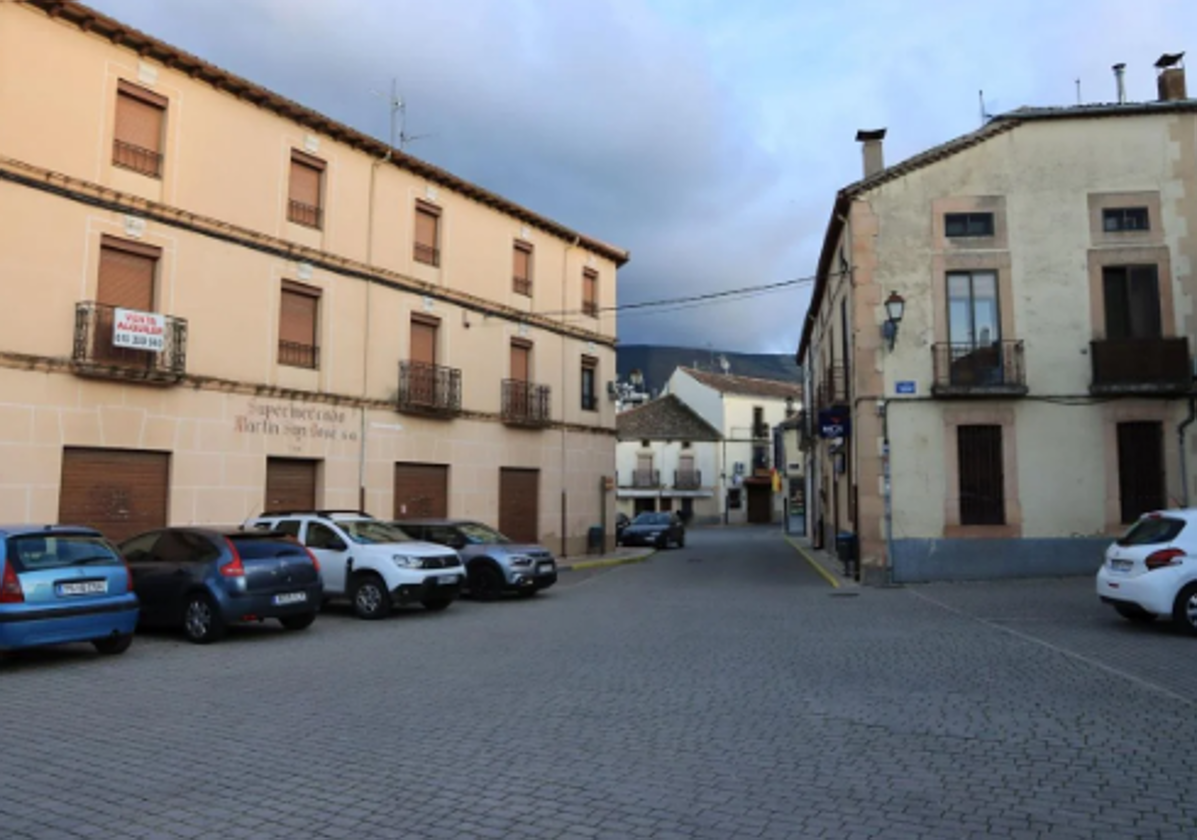 Imagen de archivo de las calles de la localidad segoviana de Prádena.